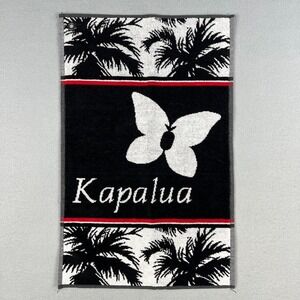 VTG Kapalua‎ Resort Maui Hawaii Golf Towel 23.5x15 Sir Christopher Hatton Cotton